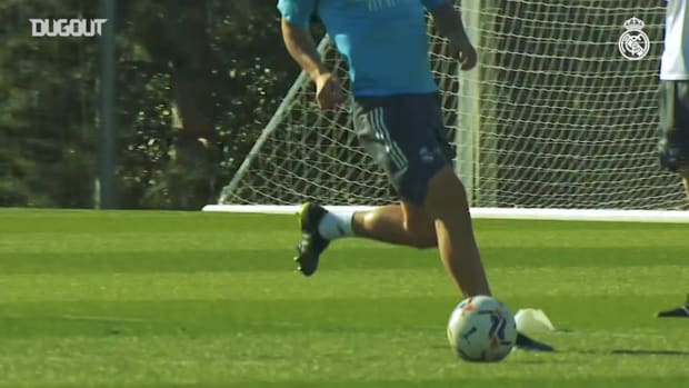 Karim Benzema's focus training